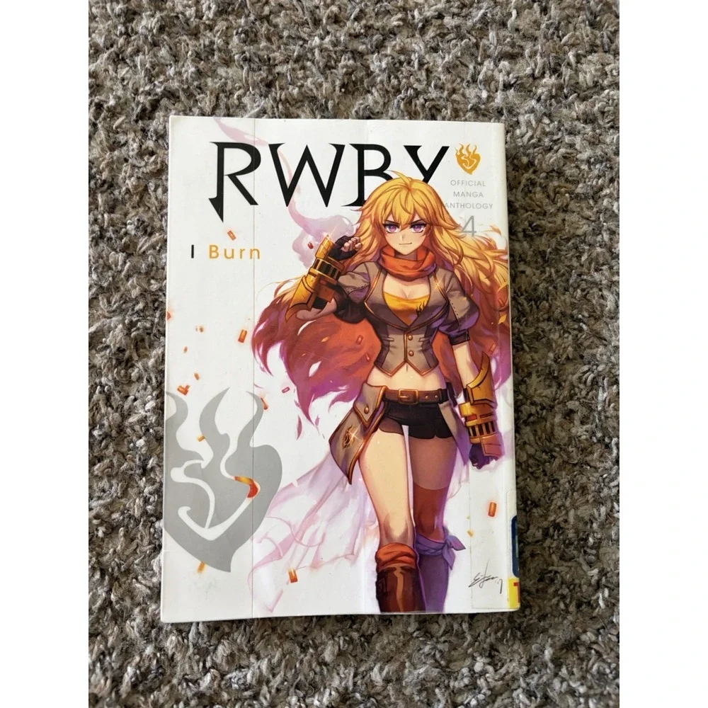 RWBY: Official Manga Anthology, Vol. 4 : I Burn Paperback Book Viz Media
